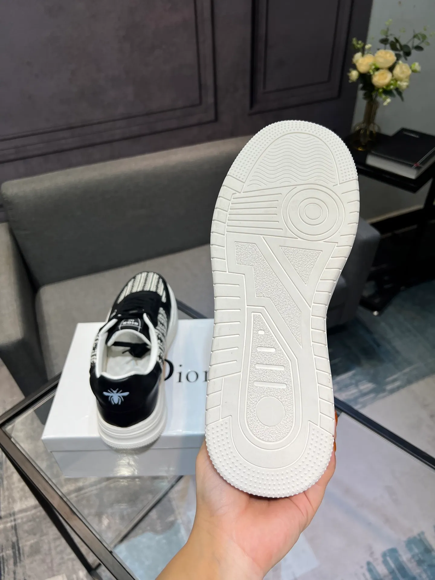 Men's Men's Shoes 💰400 [Dior] Spring and Autumn New Style 🙈Original Reissue! Reproduced from the original 💯, the workmanship is top-notch, 💪💪💪 cowhide leather upper ➕ genuine leather feet, 👻 suitable for all kinds of travel! Number of yards 38-44